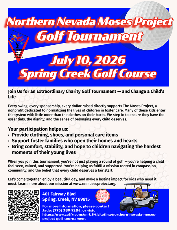 Northern Nevada Moses Project Golf Tournament